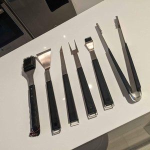 New Zwilling stainless steel bbq set 6 piece set